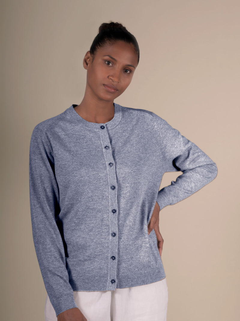 ATHENA | Our baby cashmere crew cardigan