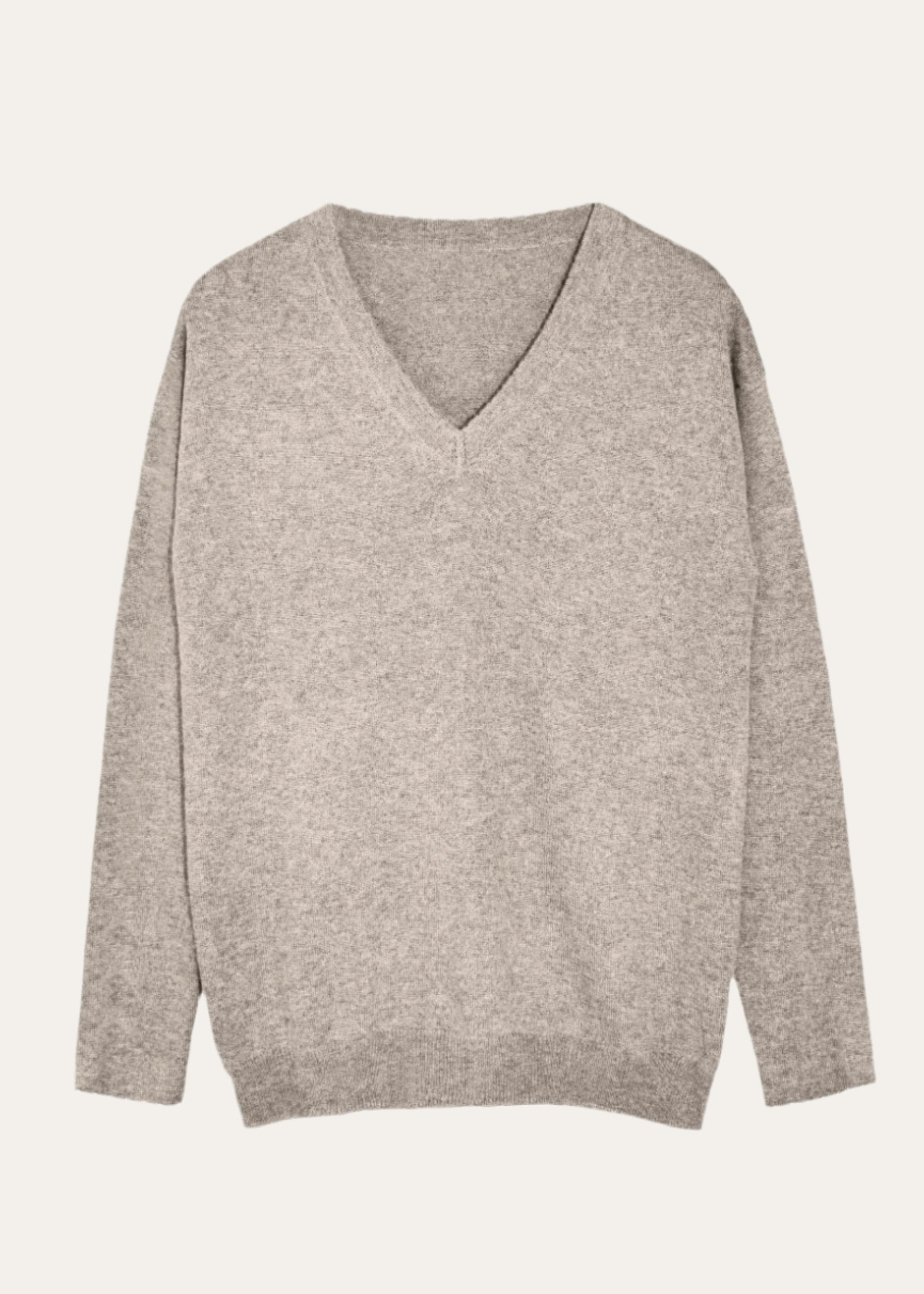 VALERIA | Our dropped shoulder cashmere V