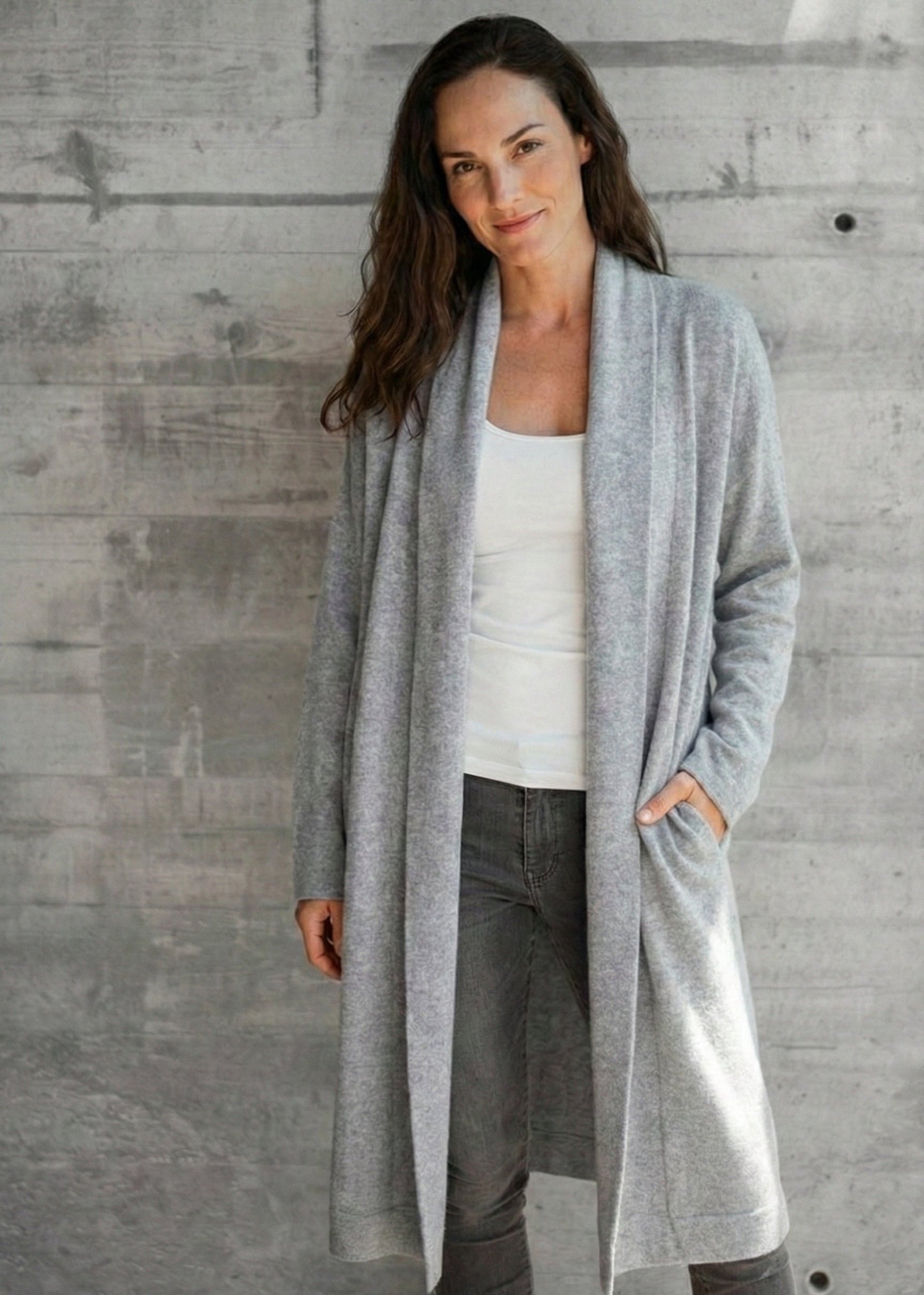 CALINA | Our shawl collar coat