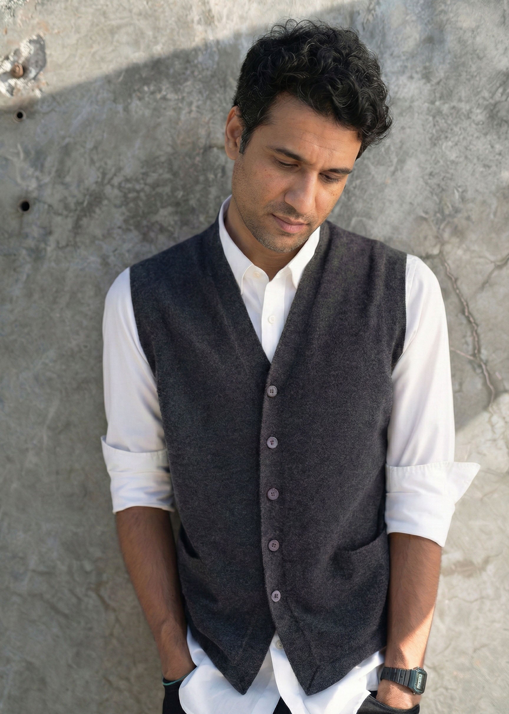 JASON | Our sleeveless cardigan