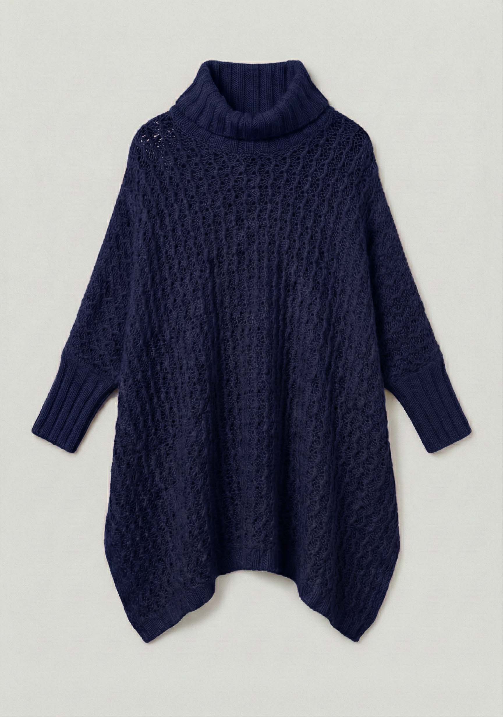 TIANA | Our moss stitch poncho