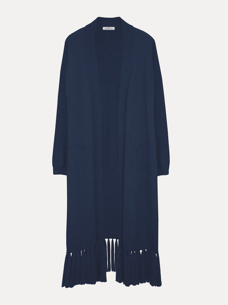 LAYNA | Our super fine fringed coat