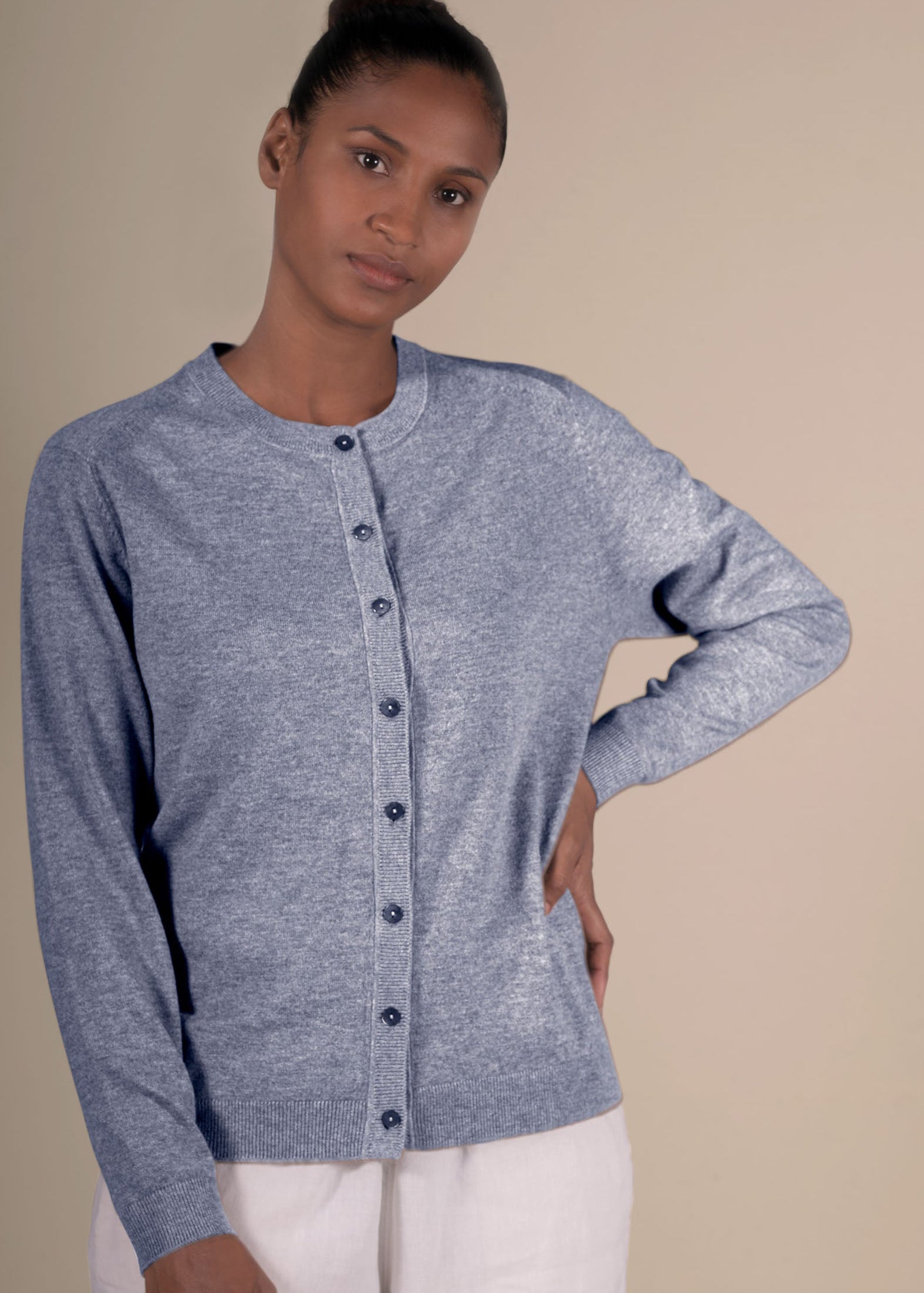 ATHENA | Our classic crew cardigan