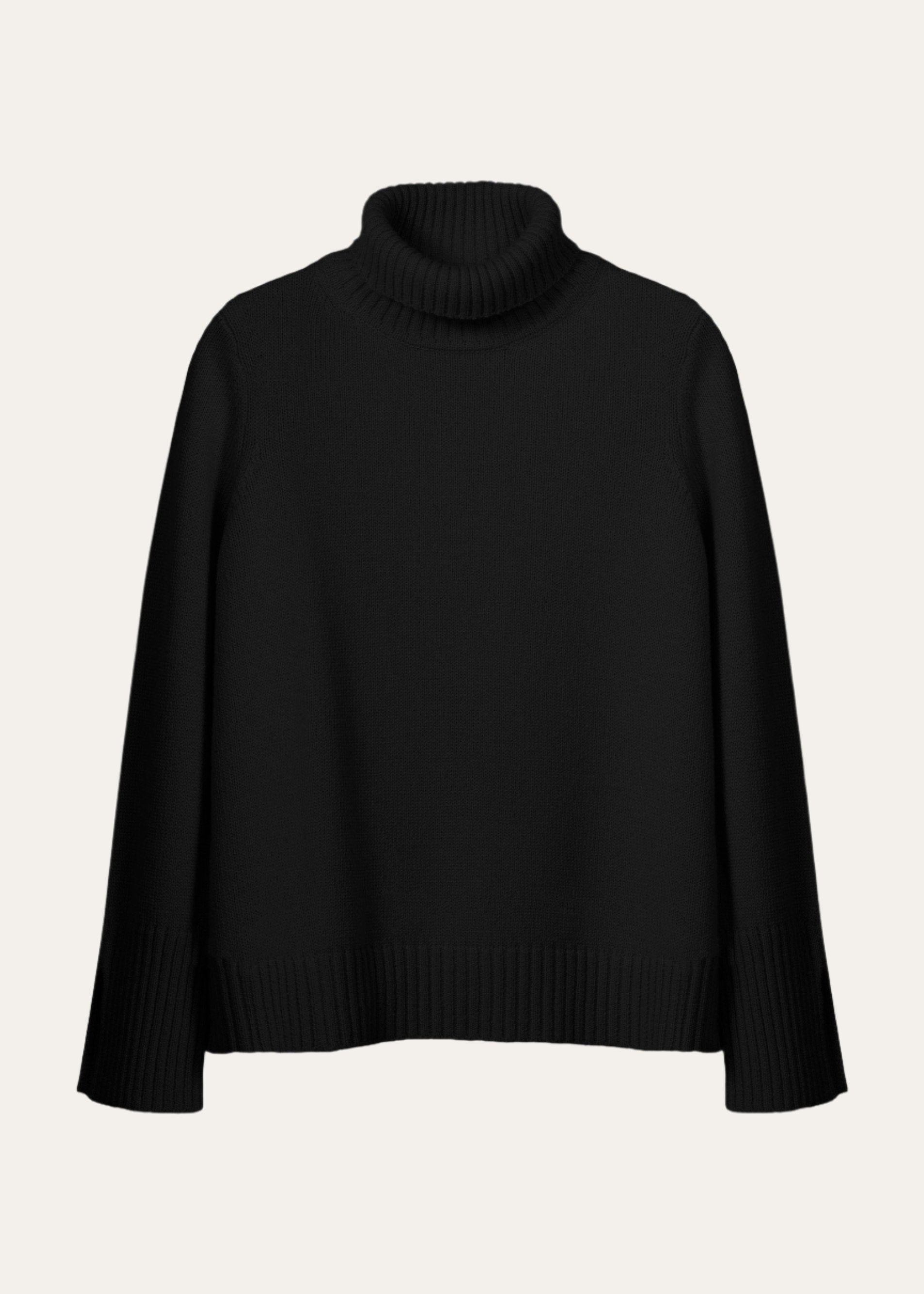 OCEANA| Our chunky cashmere roll neck