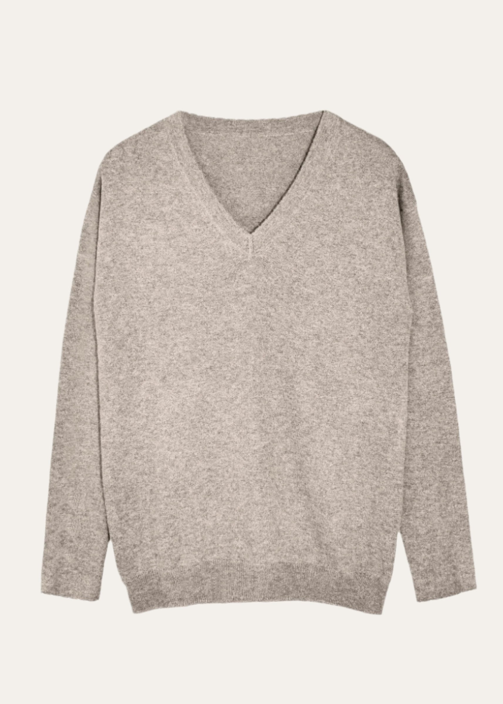 VALERIA | Our dropped sholder cashmere V