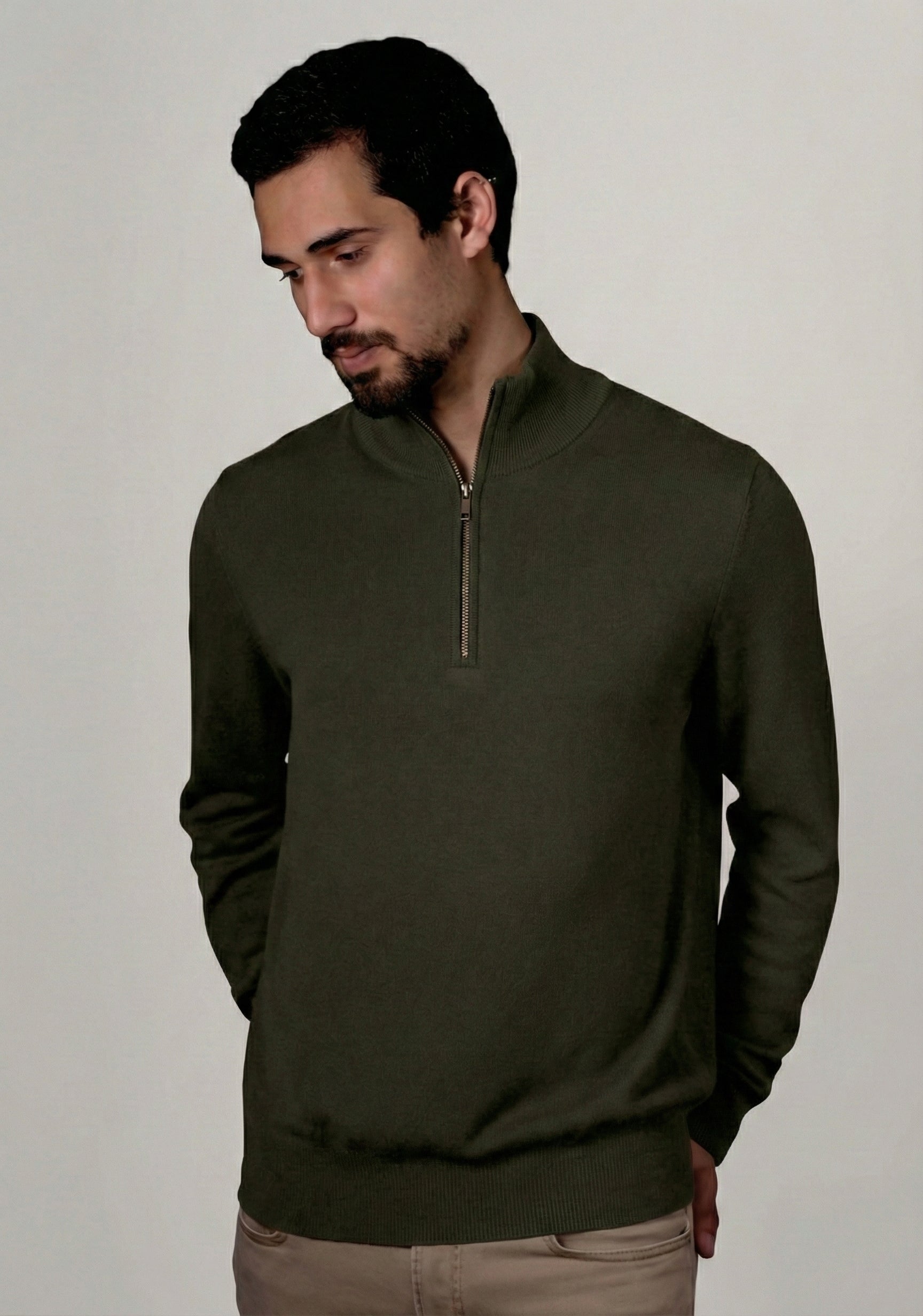 AIDEN | Our classic half-zip