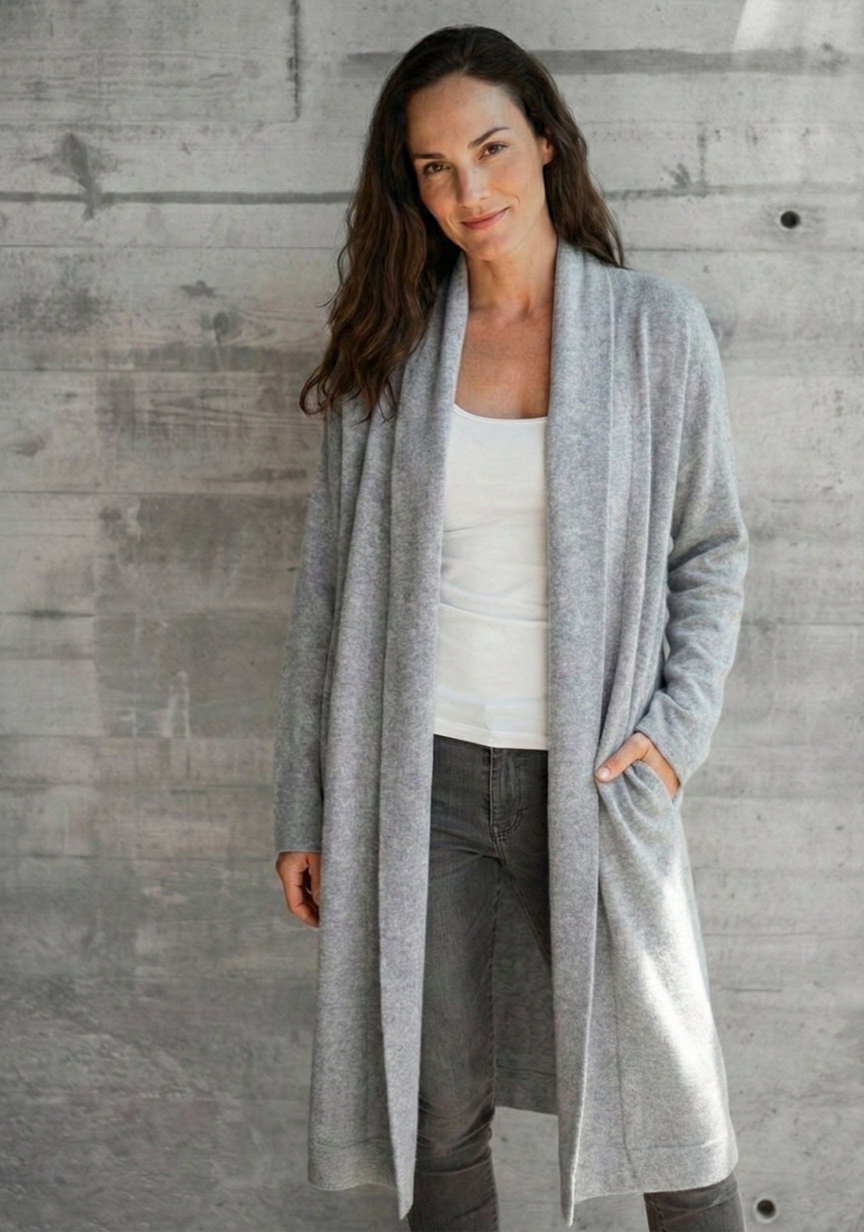 CALINA | Our shawl collar coat