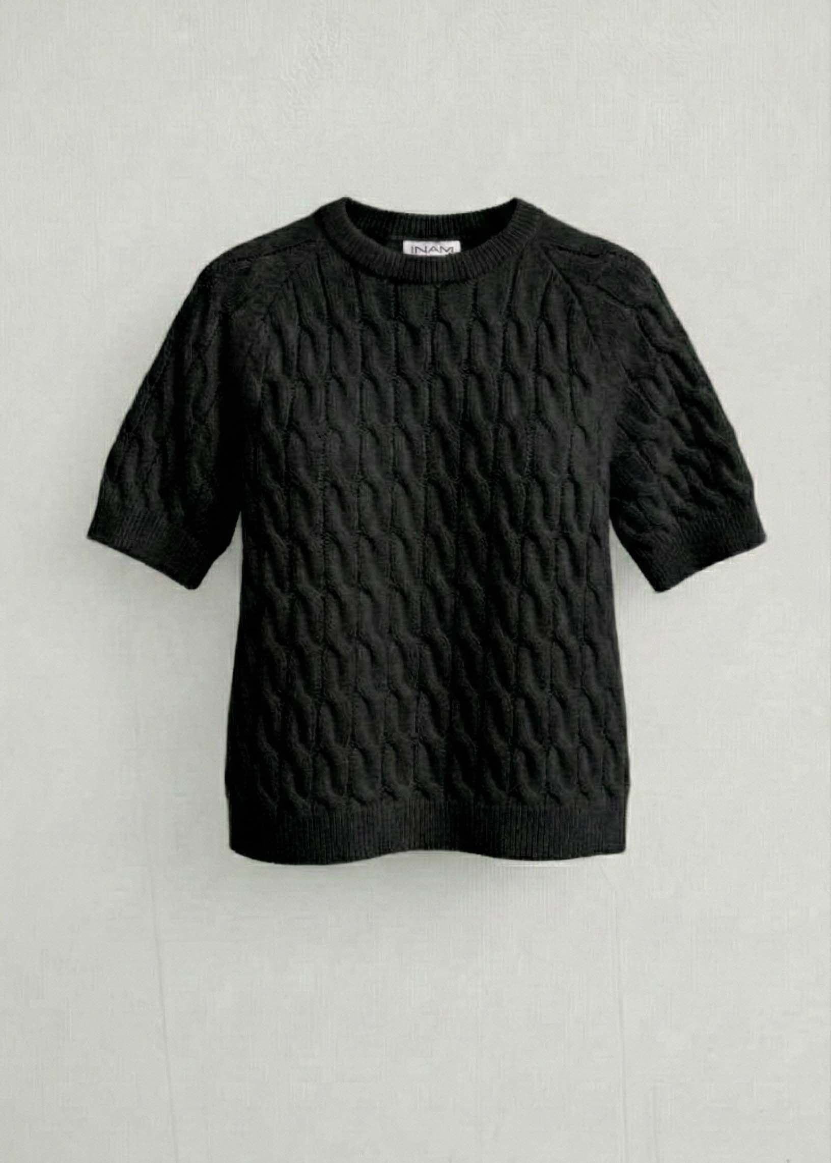 JACKIE | Our cable short sleeve