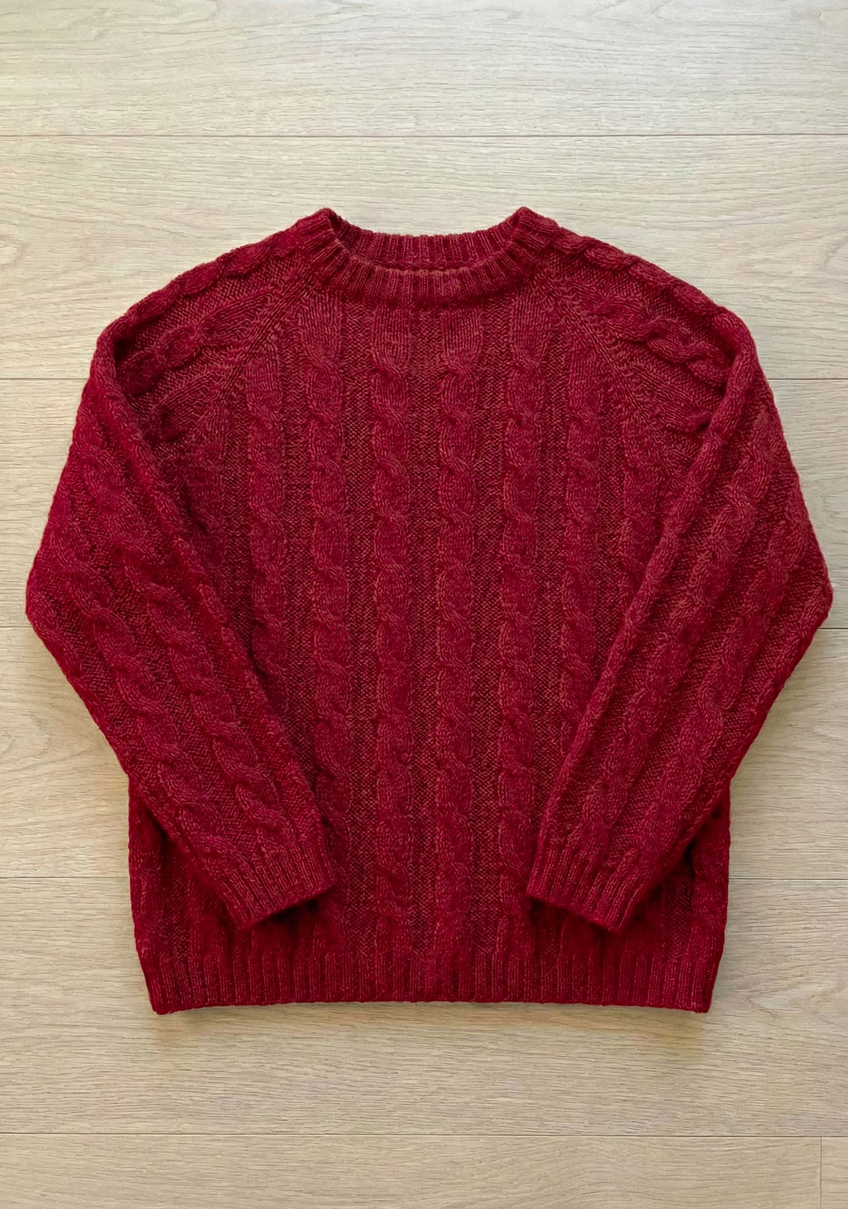 KAYLEY | Our modern cable-knit crew