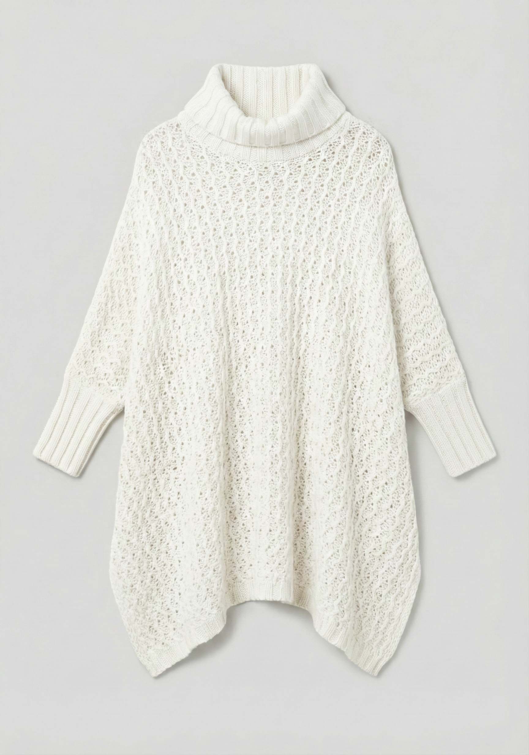 TIANA | Our moss stitch poncho