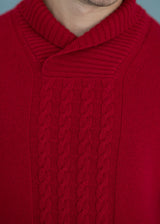KILIAN | Our shawl collar cable
