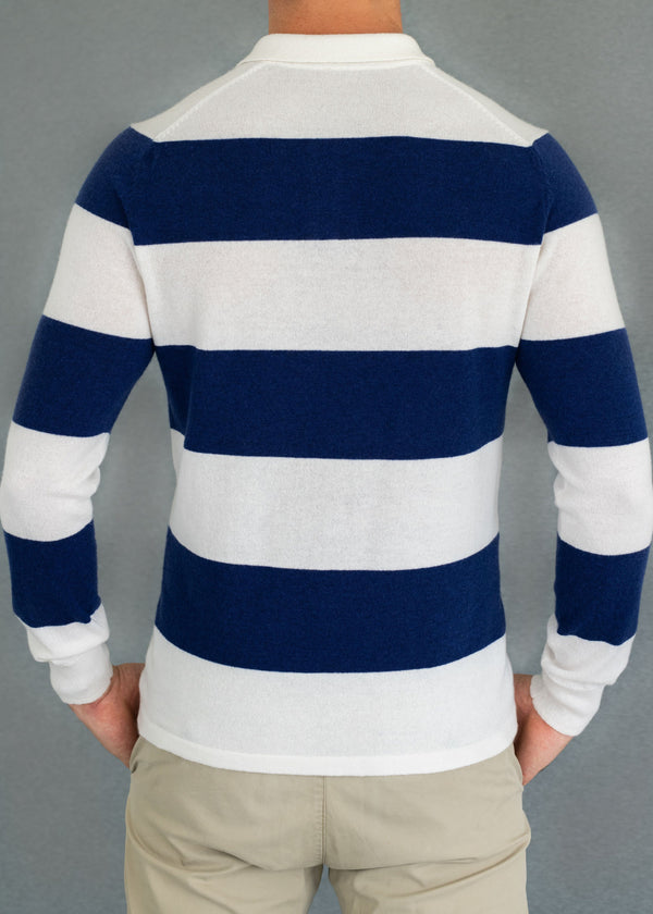 MARVIN | Our stripe rugby polo