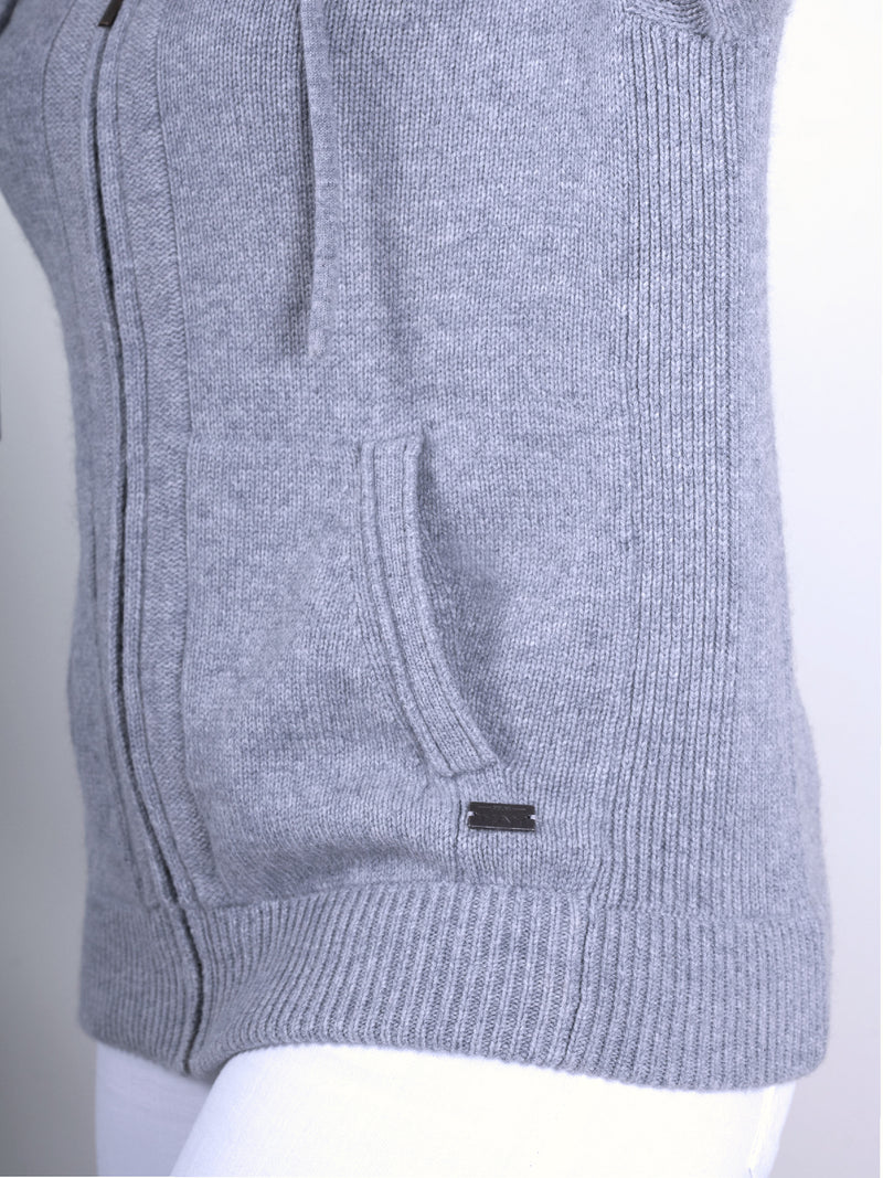 Cashmere hoodie for ladies
