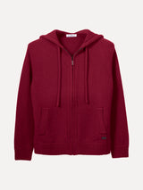 Cashmere hoodie woman