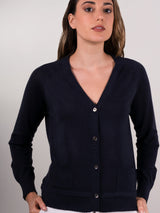 LUCY | Our super fine V neck cardigan