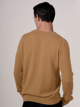 Men's Baby Cashmere V Neck Sweater 