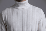 ÉTHAN | Notre gros rouleau en tricot côtelé
